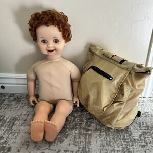 Vintage 1986 Talking Corky Doll By Playmates W/ 8 Tapes, Multiple Outfits, Books